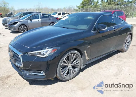 2019 Infiniti Q60 3.0T Luxe z USA, uszkodzony, nr VIN JN1EV7EL9KM290238
